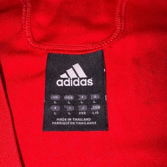 NBA Portland Trailblazers Size L Adidas Red Signed Multiple Signature Jersey - Picture 4 of 8